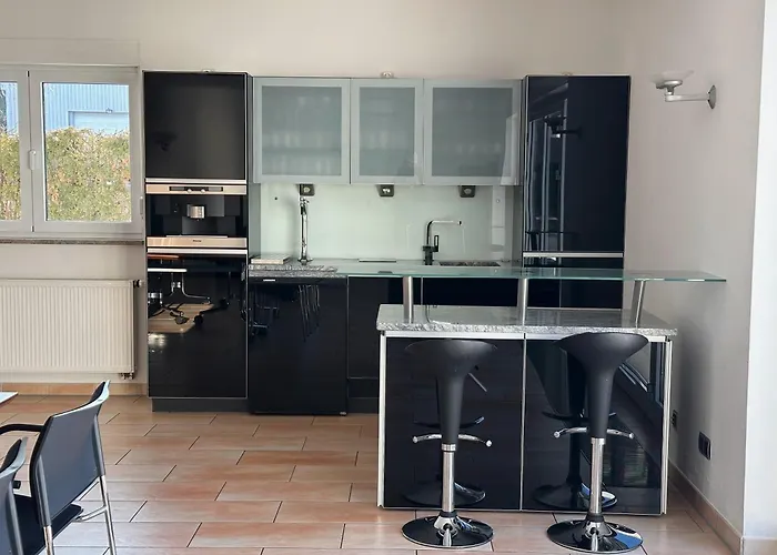 Vakantiehuis Biotop - Badeteich, Sauna, Kinoleinwand *